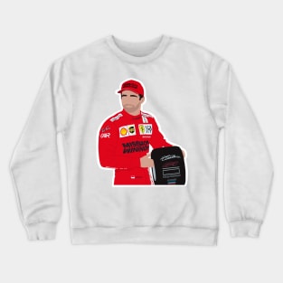 Charles Leclerc with this pole position award for the 2021 Baku Grand Prix Crewneck Sweatshirt